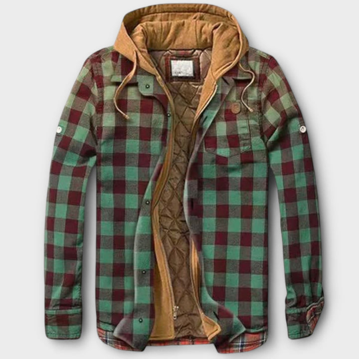 Revan™ | Checkered Patchwork Jacket