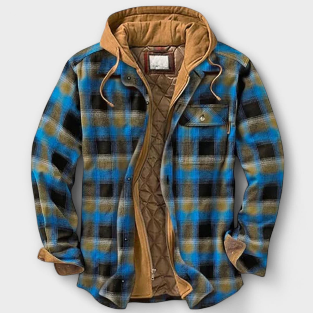 Revan™ | Checkered Patchwork Jacket