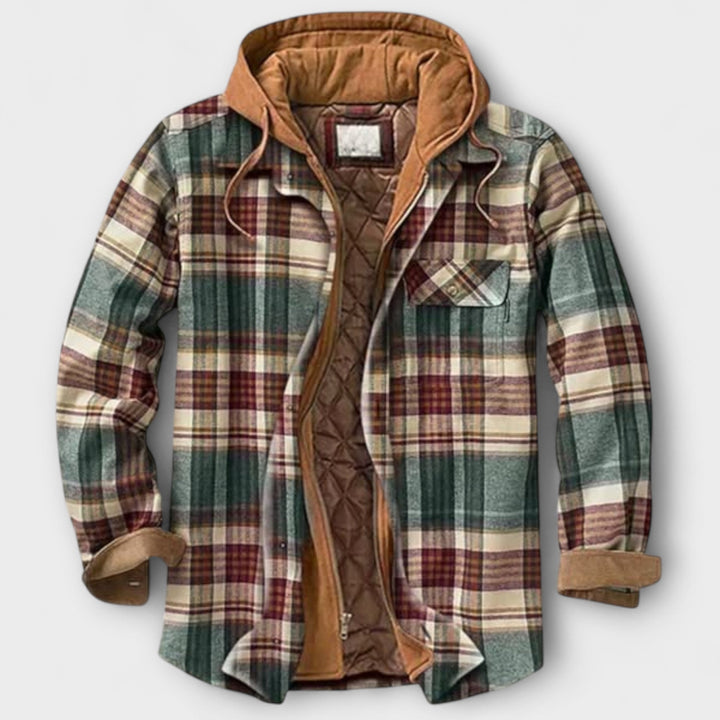 Revan™ | Checkered Patchwork Jacket