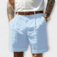 Enzo™ | Elegant Cotton Bermuda Shorts