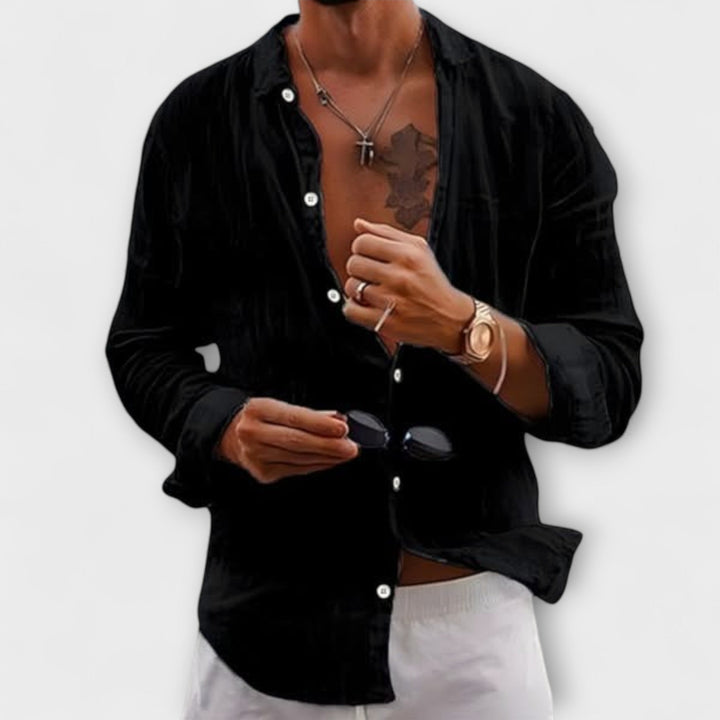 Piers™ | Natural Cotton Summer Shirt