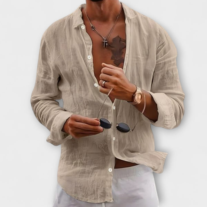 Piers™ | Natural Cotton Summer Shirt