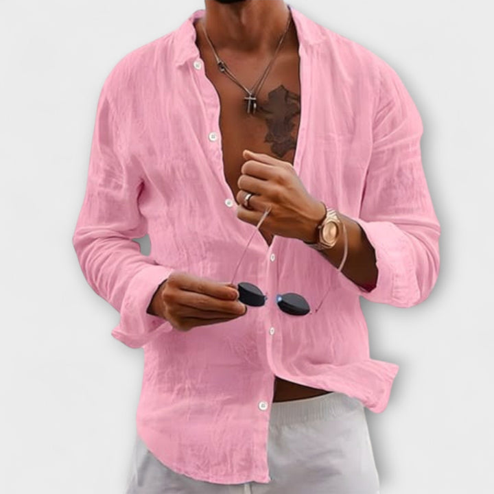 Piers™ | Natural Cotton Summer Shirt