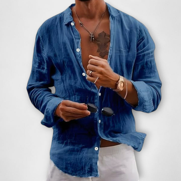 Piers™ | Natural Cotton Summer Shirt