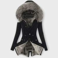 Celine™ | Chic Winter Jacket with Fur