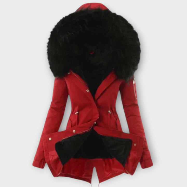 Celine™ | Chic Winter Jacket with Fur