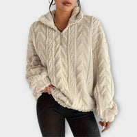 Fiona™ | Braided Zip-Up Pullover