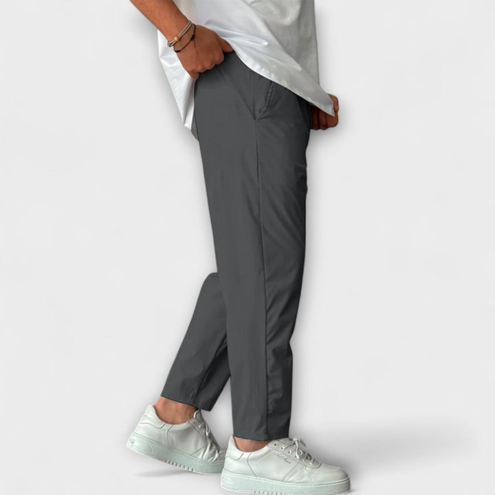 Hendrix™ | Lightweight High-Waisted Trousers