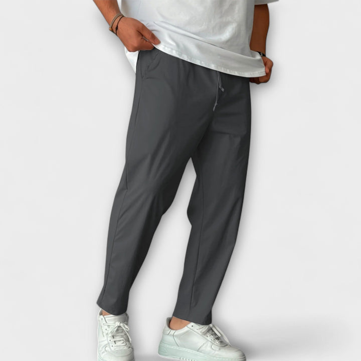 Hendrix™ | Lightweight High-Waisted Trousers