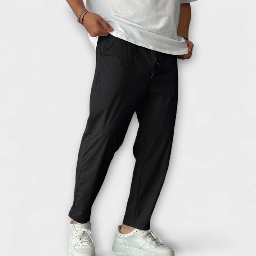 Hendrix™ | Lightweight High-Waisted Trousers