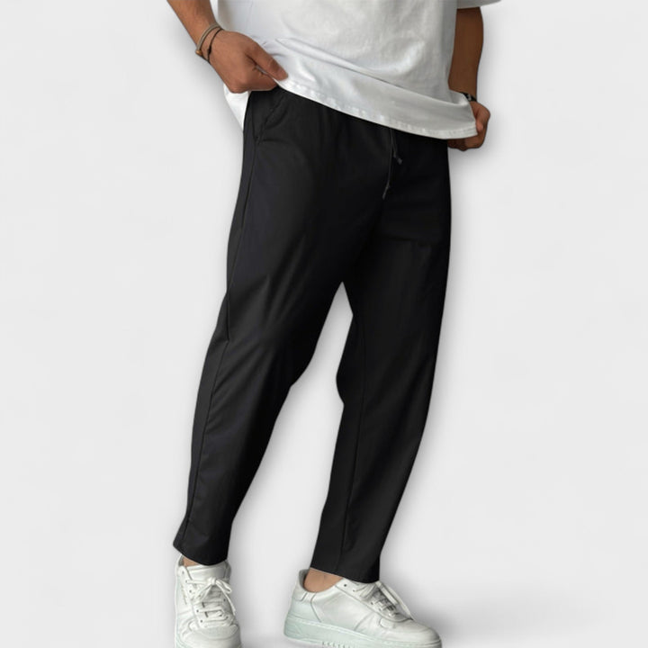 Hendrix™ | Lightweight High-Waisted Trousers