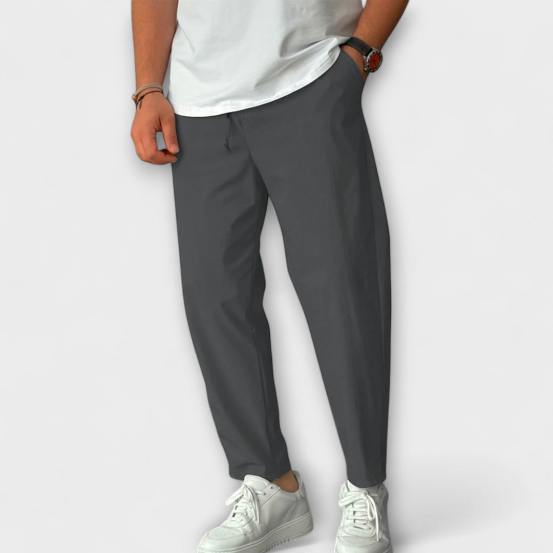 Hendrix™ | Lightweight High-Waisted Trousers