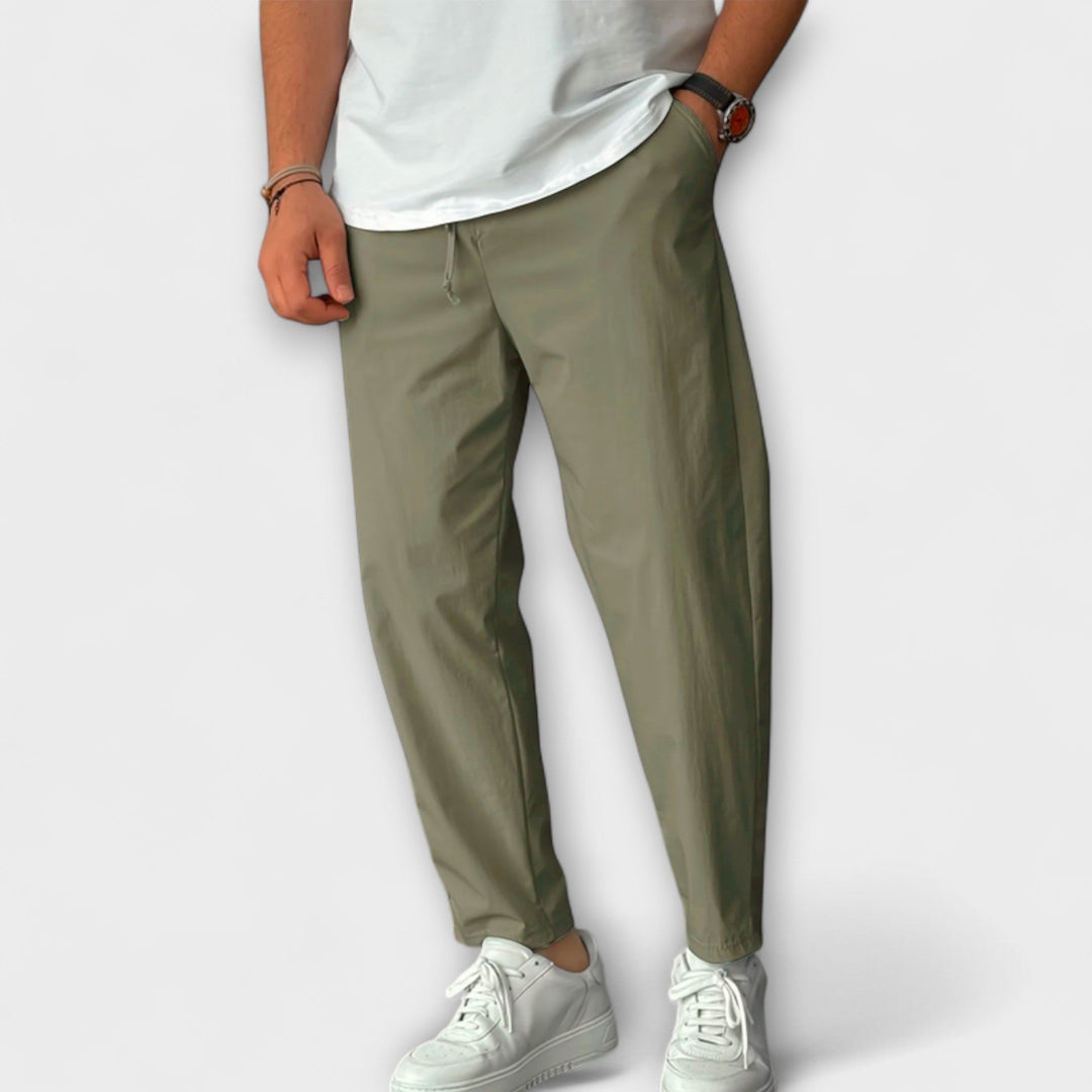 Hendrix™ | Lightweight High-Waisted Trousers