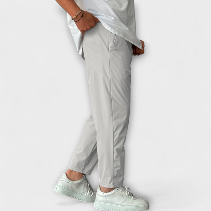 Hendrix™ | Lightweight High-Waisted Trousers