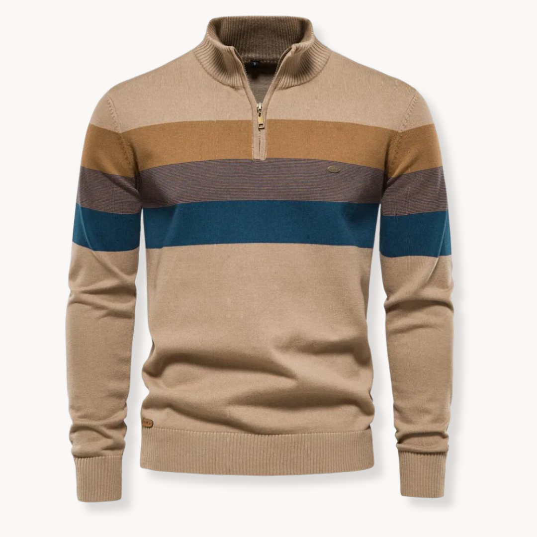 Declan™ | Classic Quarter-Zip Sweater