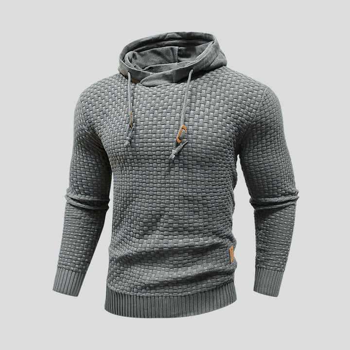 Rowan™ | The Textured Hoodie for Effortless Warmth