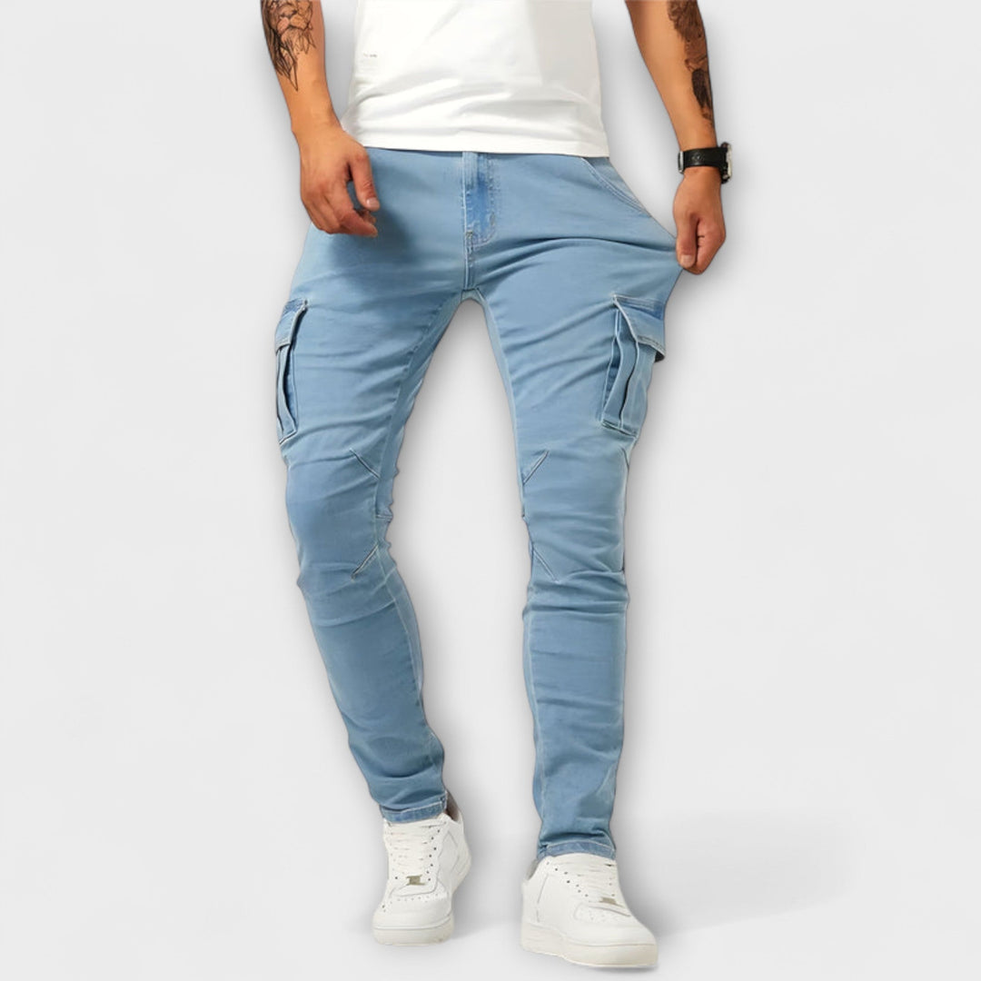 Brandon™ | Stretch Cargo Jeans