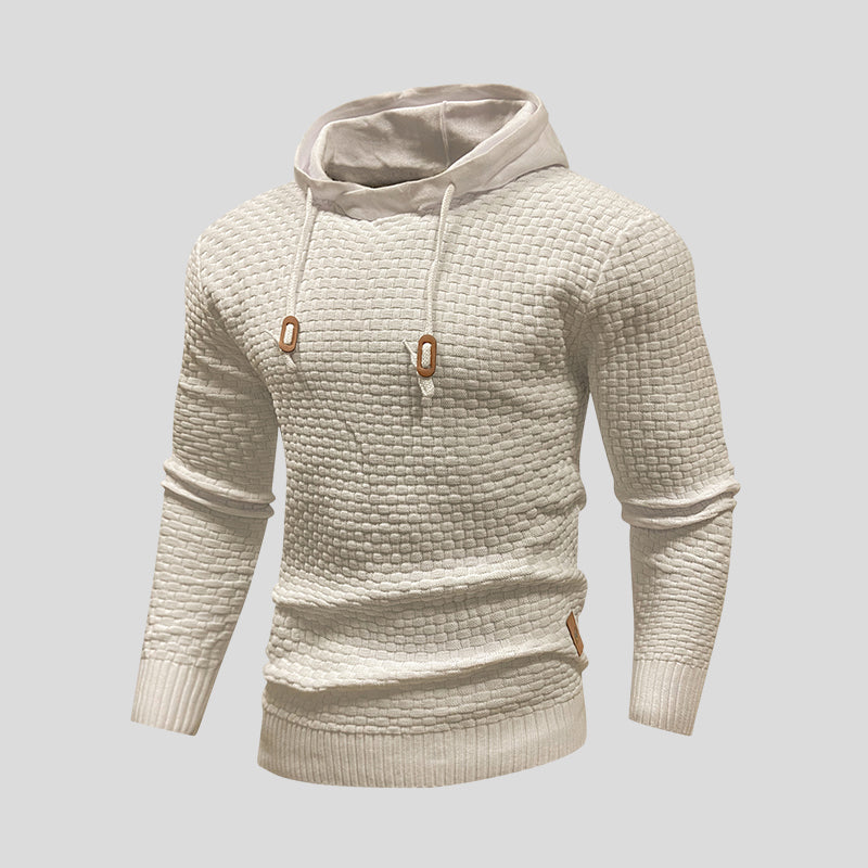Rowan™ | The Textured Hoodie for Effortless Warmth