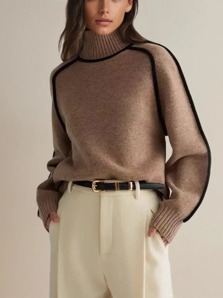 Aisha – Elegant Turtleneck Sweater