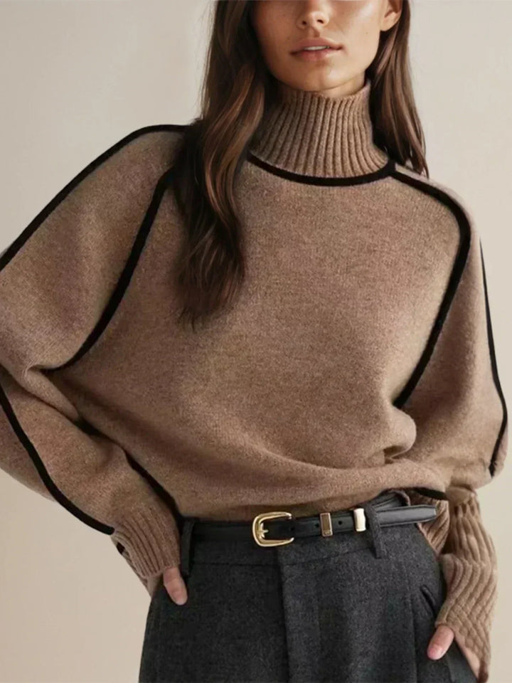 Aisha – Elegant Turtleneck Sweater