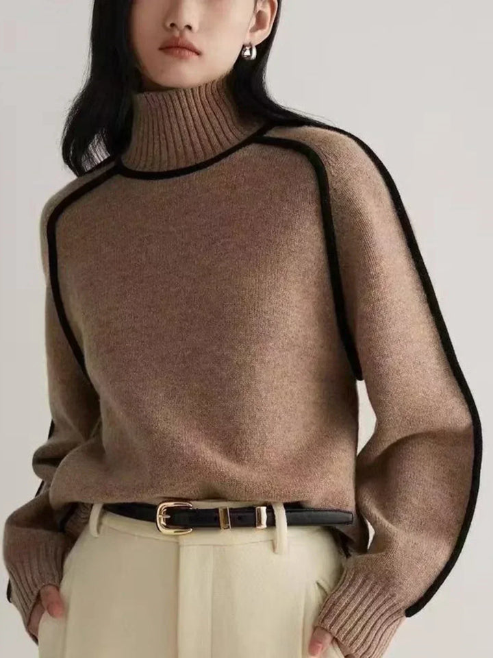 Aisha – Elegant Turtleneck Sweater