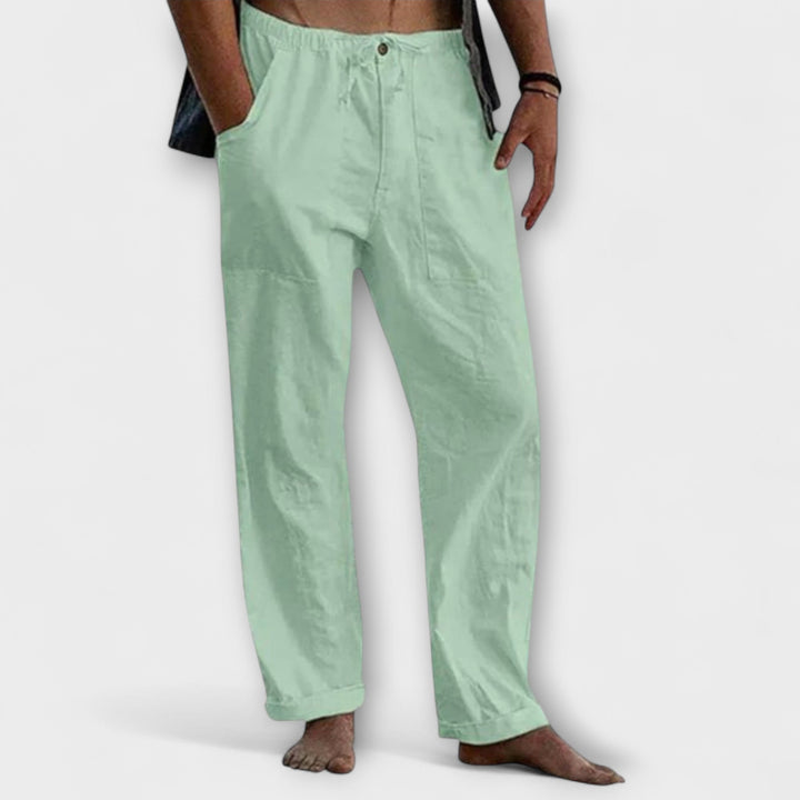 Blake™ | Classic Linen Trousers