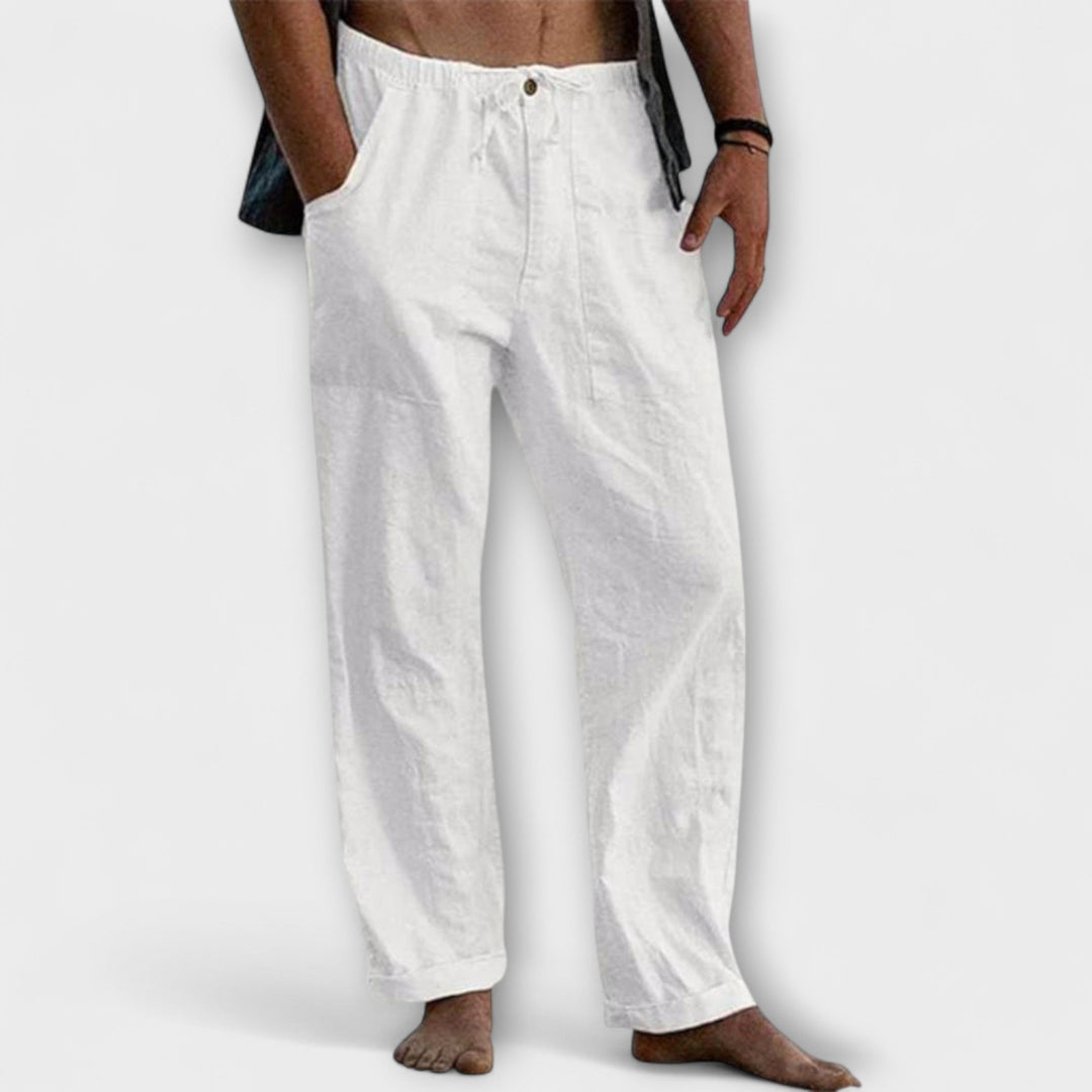 Blake™ | Classic Linen Trousers