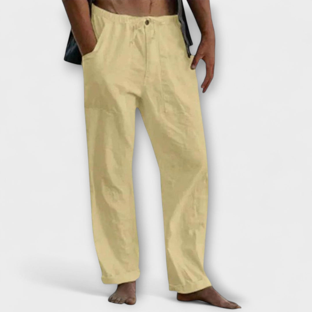 Blake™ | Classic Linen Trousers