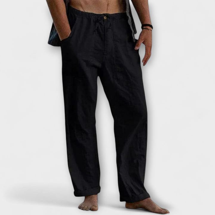 Blake™ | Classic Linen Trousers