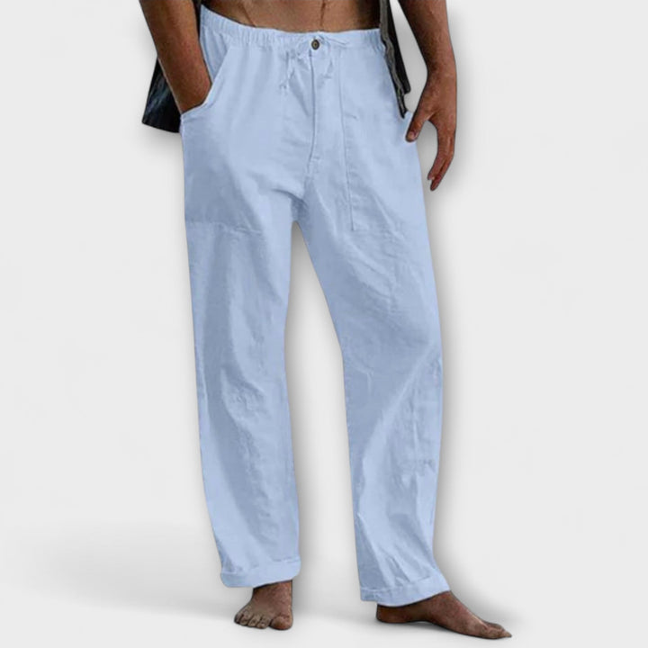 Blake™ | Classic Linen Trousers