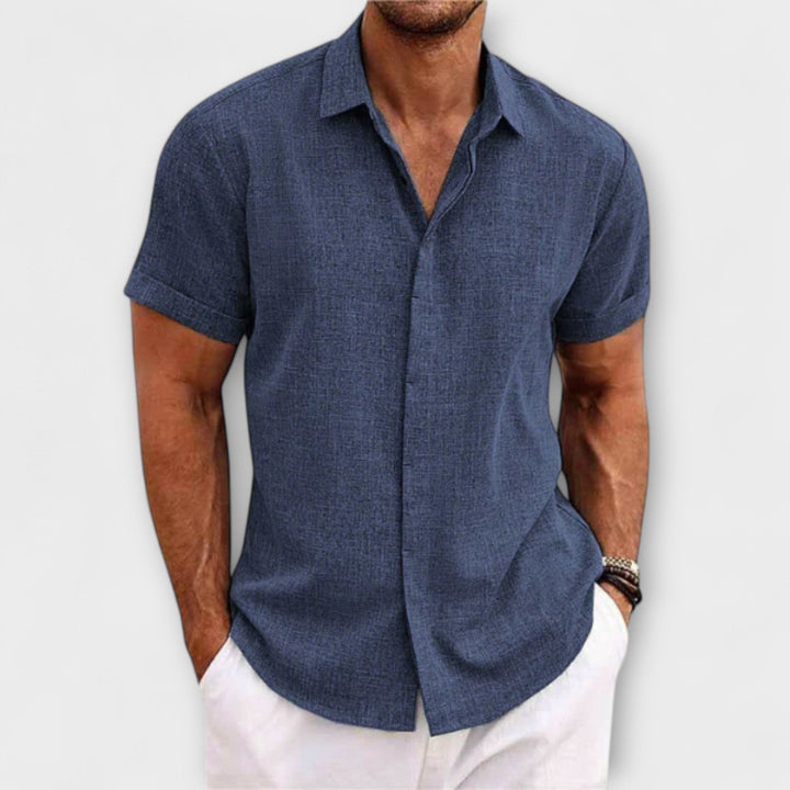 Ozias™ | Linen Classic Shirt