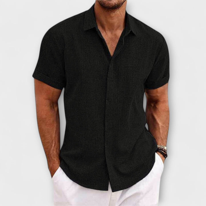Ozias™ | Linen Classic Shirt