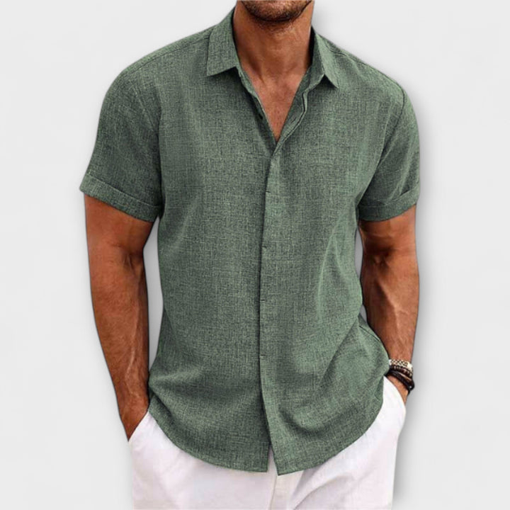 Ozias™ | Linen Classic Shirt