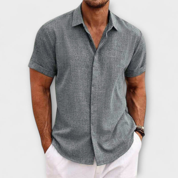 Ozias™ | Linen Classic Shirt
