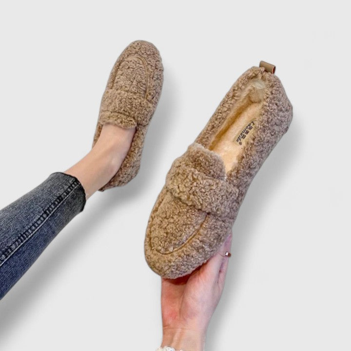 Claire™ | Elegant Shearling Slippers