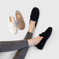 Claire™ | Elegant Shearling Slippers