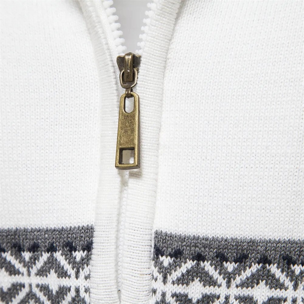 Elliot™ | Alpine Half-Zip Cotton Sweater