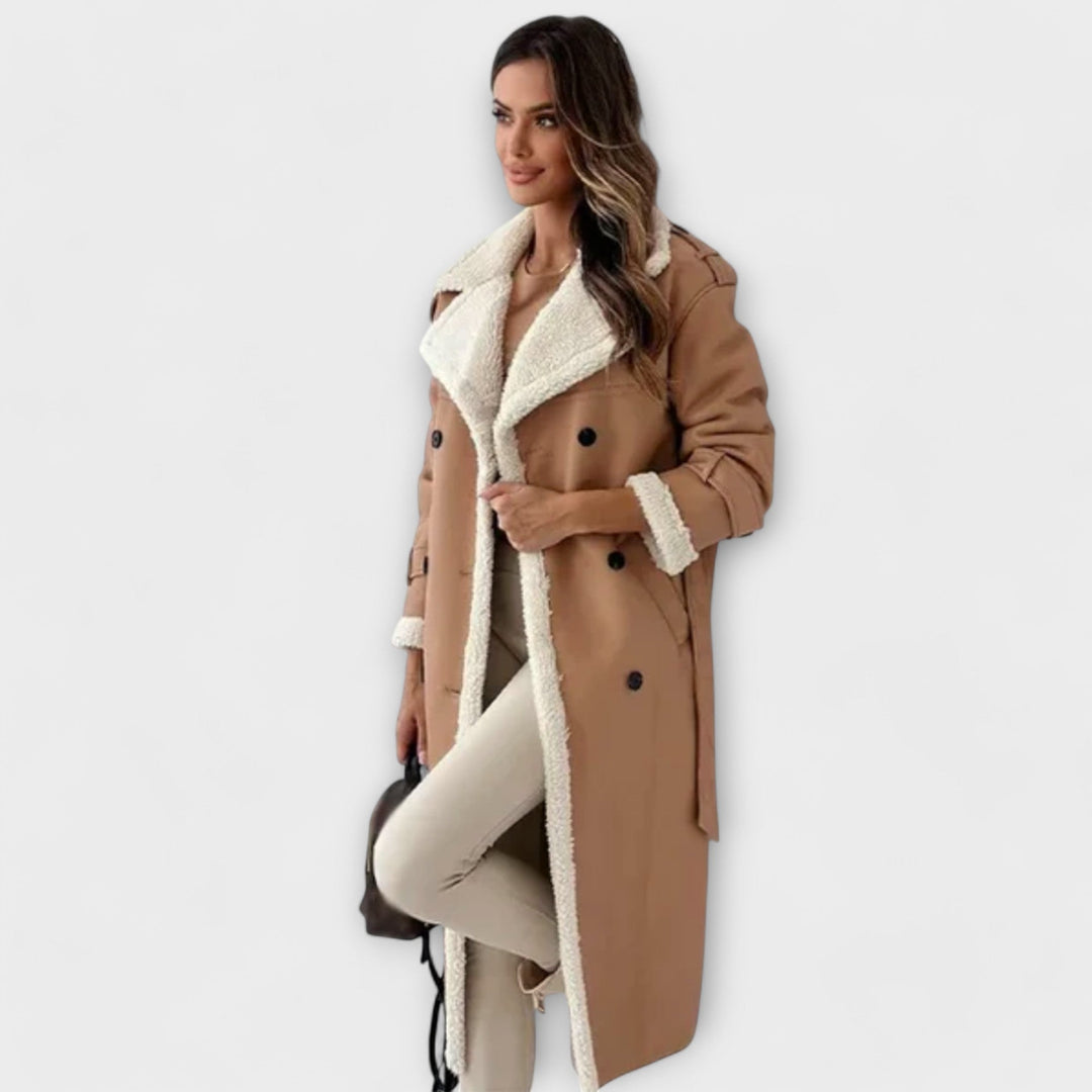 Luna™ | Classic Long Jacket with Fleece Lining
