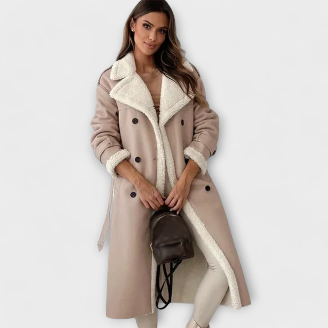 Luna™ | Classic Long Jacket with Fleece Lining