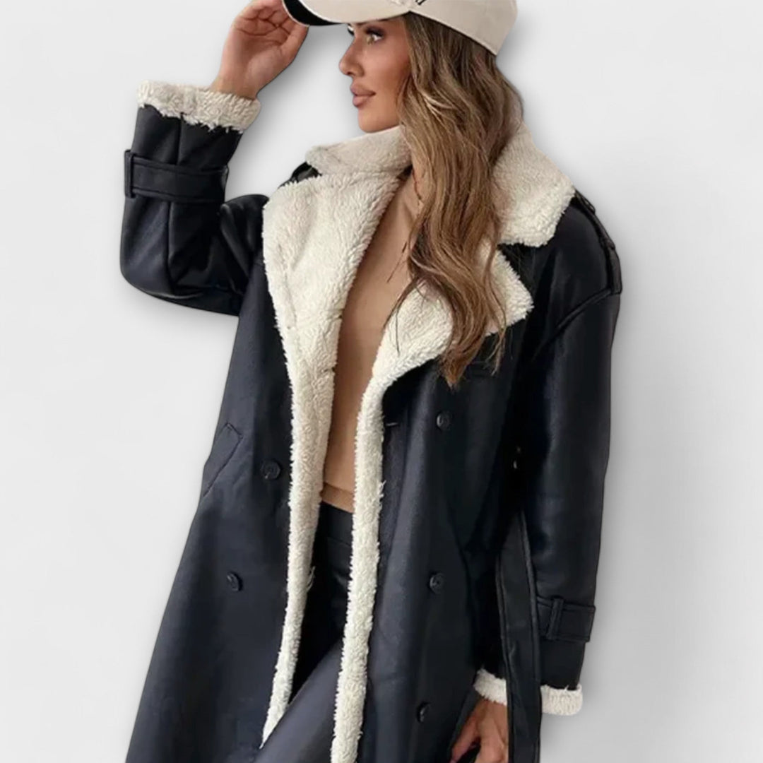 Luna™ | Classic Long Jacket with Fleece Lining
