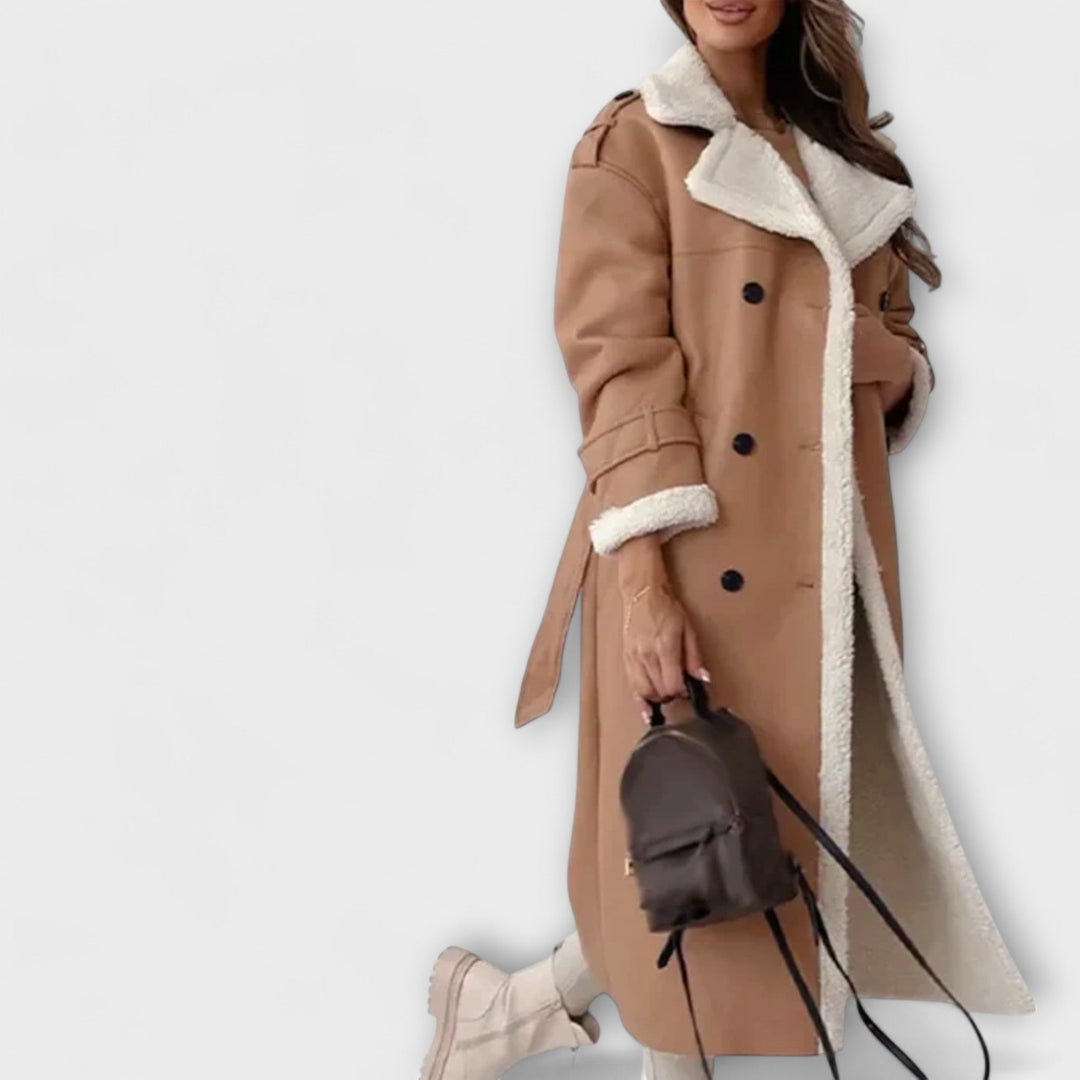 Luna™ | Classic Long Jacket with Fleece Lining