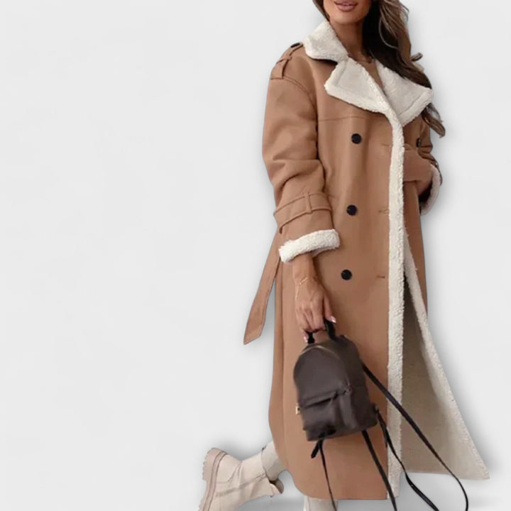 Luna™ | Classic Long Jacket with Fleece Lining