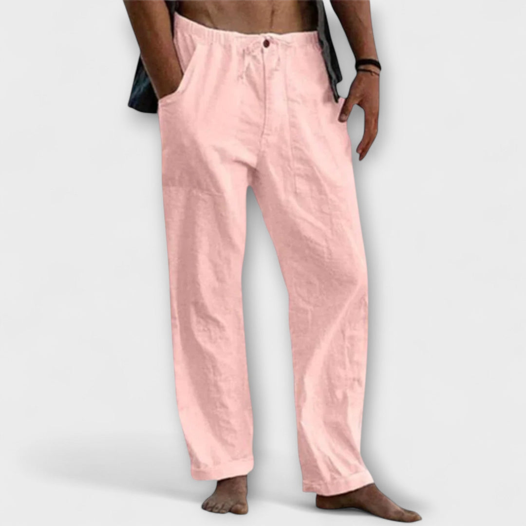 Blake™ | Classic Linen Trousers