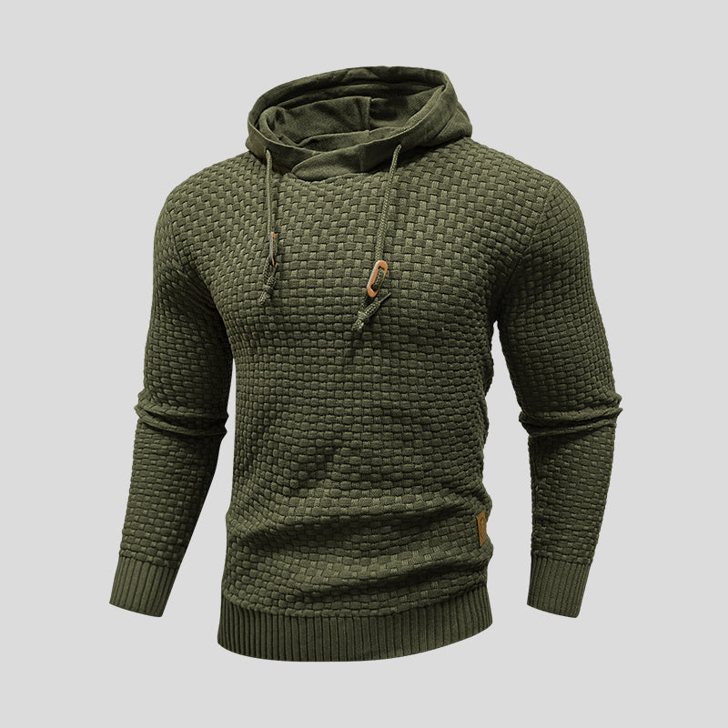 Rowan™ | The Textured Hoodie for Effortless Warmth
