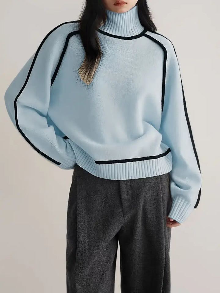 Aisha – Elegant Turtleneck Sweater
