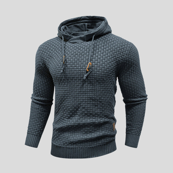 Rowan™ | The Textured Hoodie for Effortless Warmth