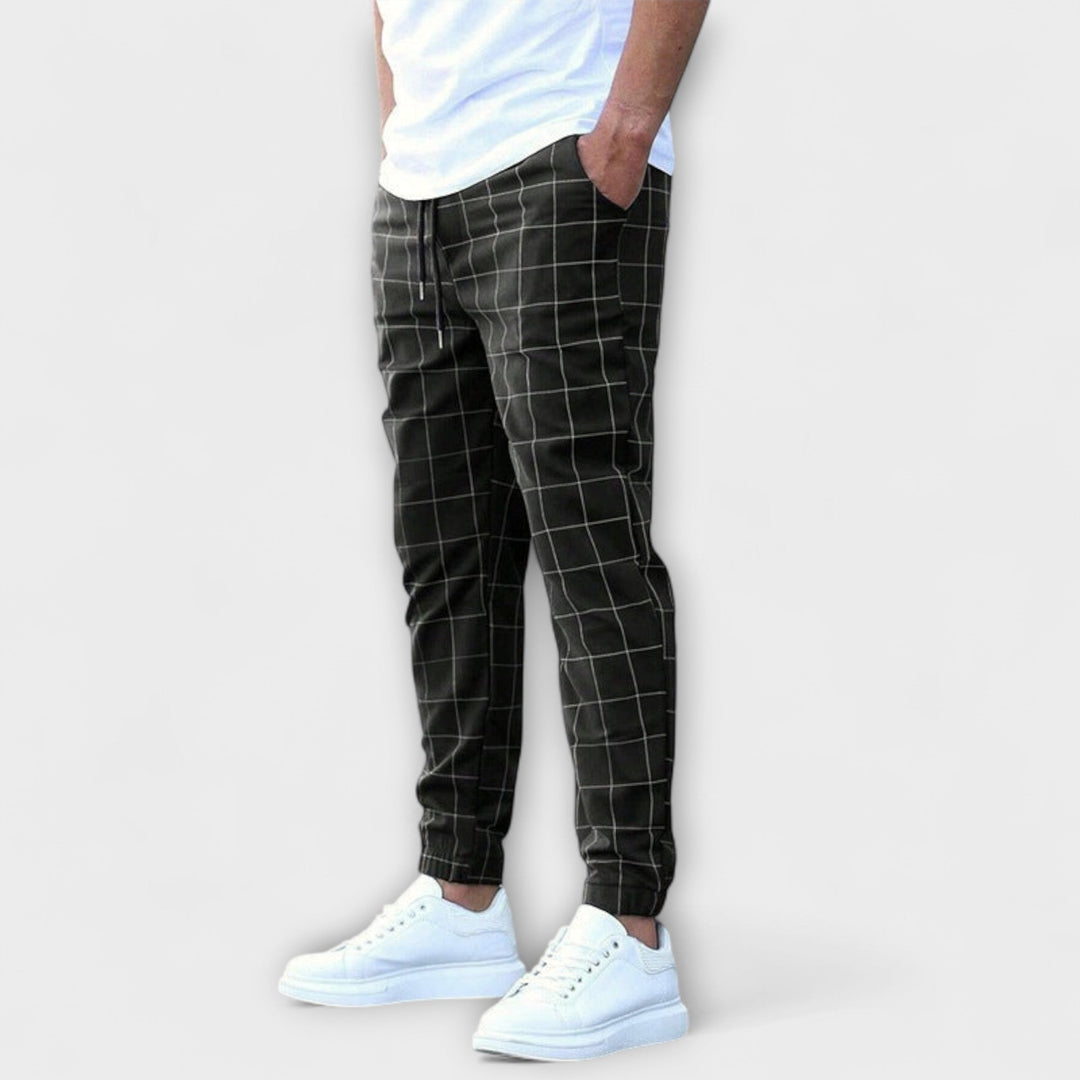 Chase™ | Checked Jogger Trousers