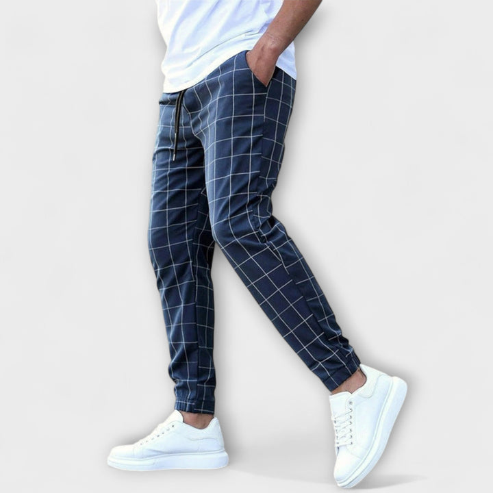 Chase™ | Checked Jogger Trousers
