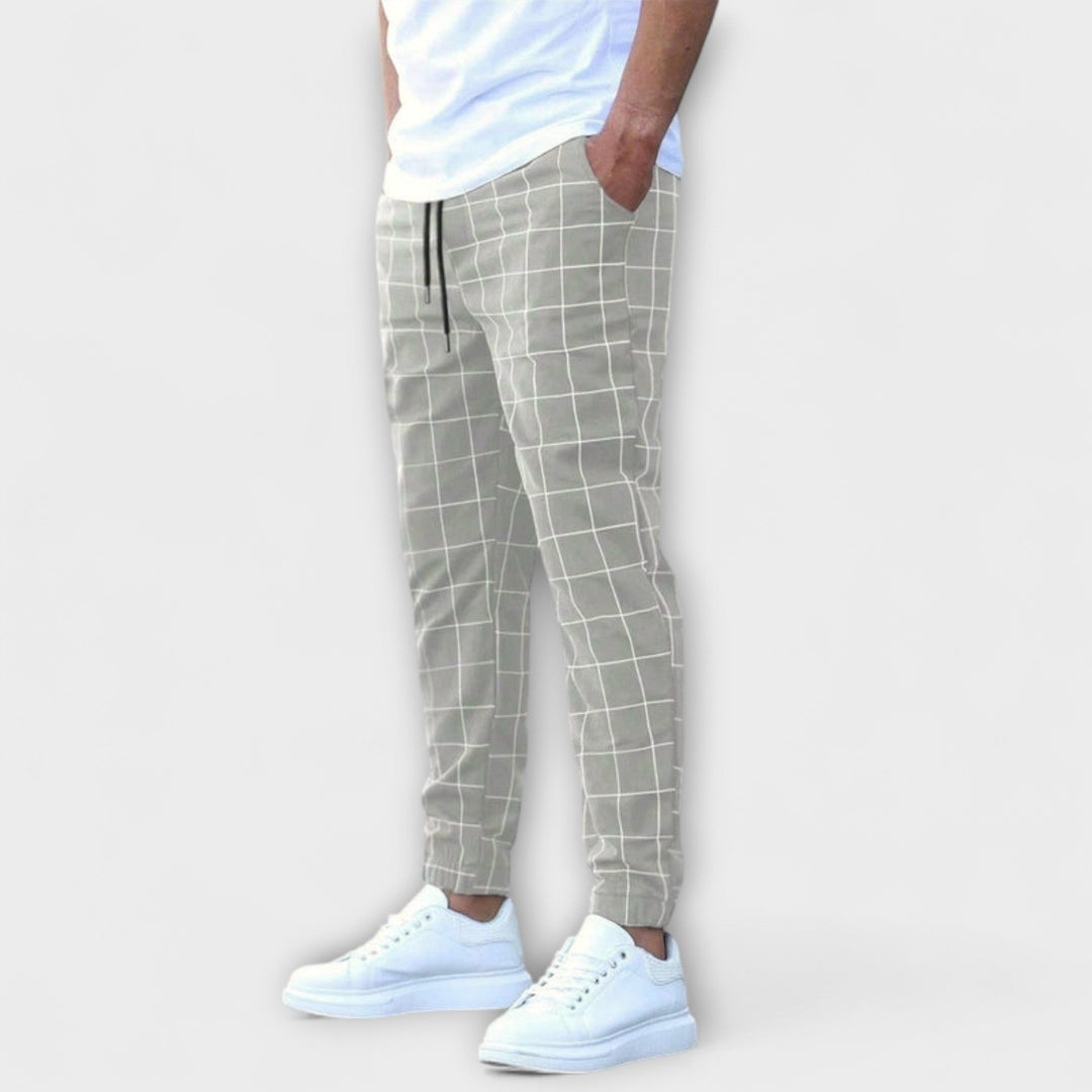 Chase™ | Checked Jogger Trousers