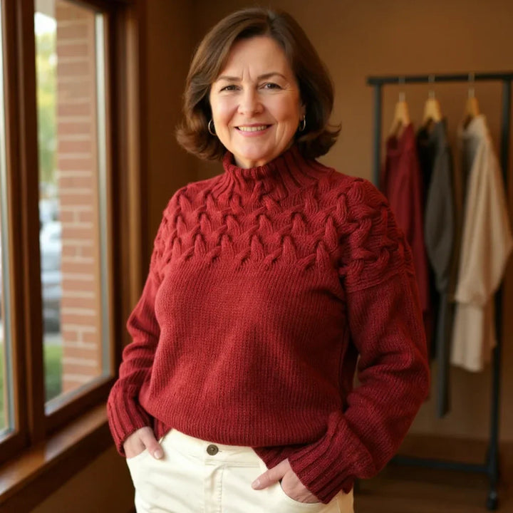 Noa | Cozy Cable Knit Sweater